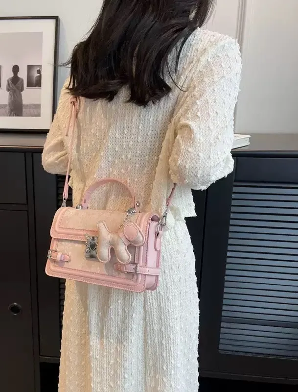 Sac à main bandoulière tendance en cuir PU, imperméable, lot de 3, capacité 2-2,9 L, pour fille, collection 2025